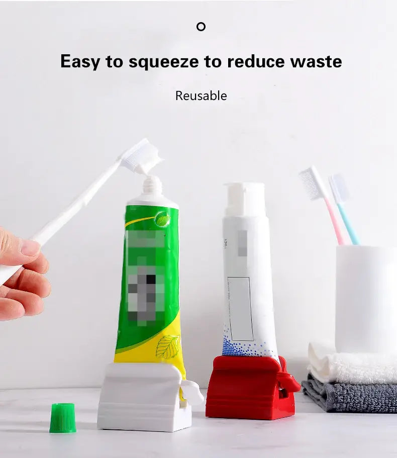 Accessories Toothpaste Device Multifunctional Dispenser Facial Cleanser Squeezer Clips Manual Lazy Tube Squeezer Press