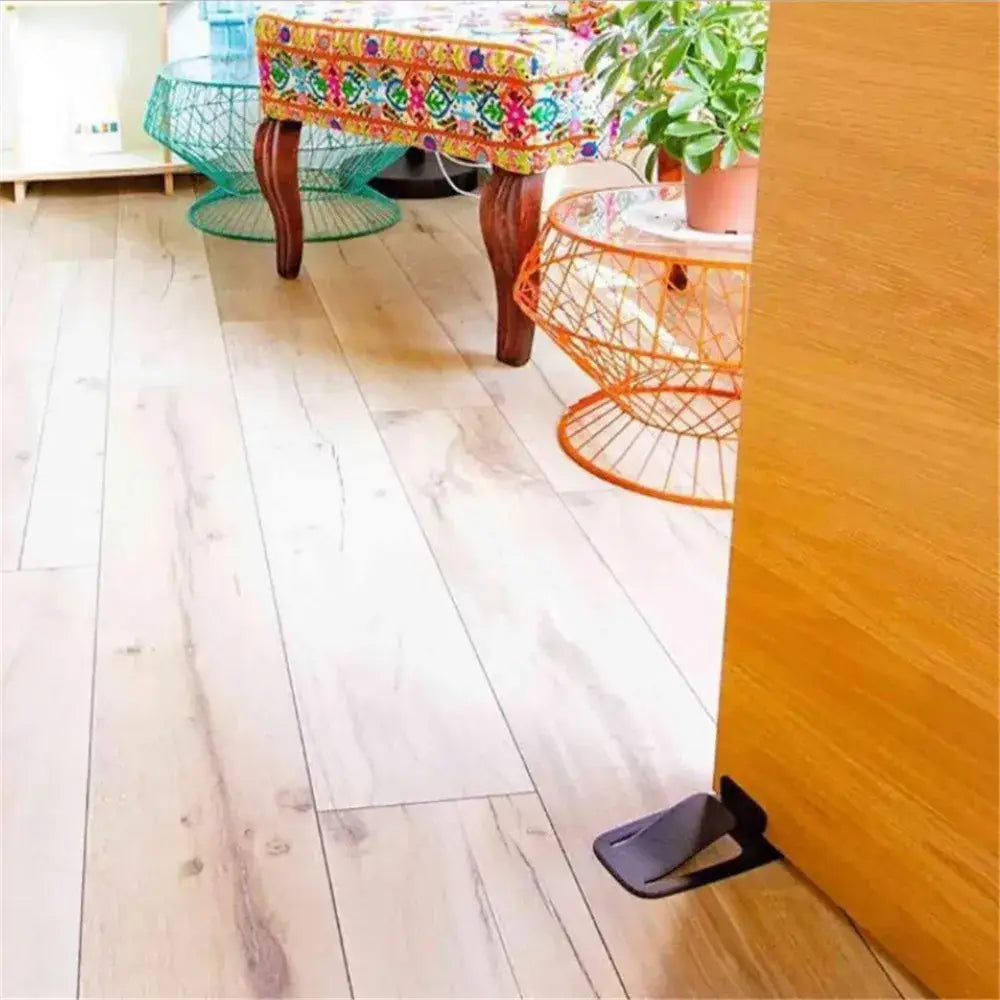 Multi-Function Door Stopper Safety Protector Creative Door Open Wedge Shaped Holder Safe Floor Door Stopper