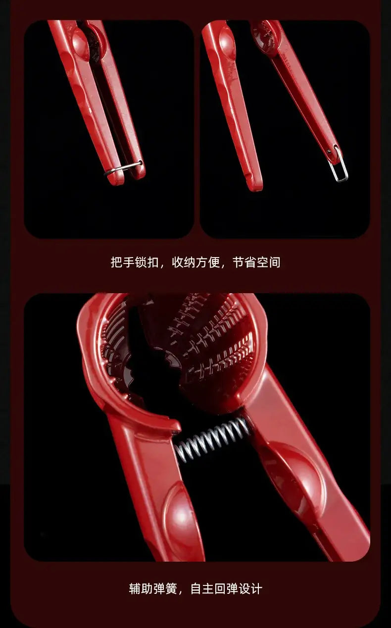 Nut Cracker Quick Stainless Steel Clip Metal Cutter Gadgets Walnut Pliers Kitchen Accessories Nut Opener 2 in 1 Portable