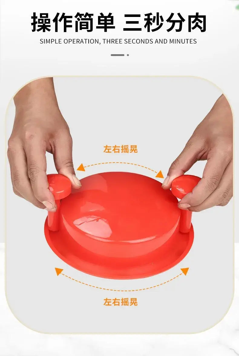 Shred Machine Better than Bear Claws Meat Shredder for Pulled Pork Beef Cooked Chicken Vegetable Kitchen Tool Meat