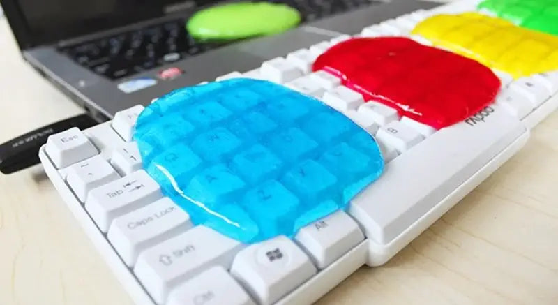 Magic Super Gel Dust Clean Clay Mud Supplies Toys Slime for Keyboard Laptop USB Cleaner Glue Toys Clean Car Interior