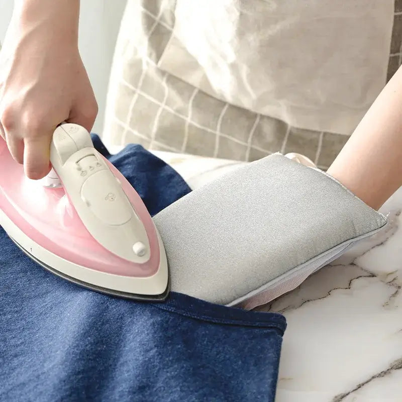 Washable Ironing Board Mini Anti-Scald Gloves Iron Pad Cover Heat-Resistant Stain Resistant Ironing Board for Clothing