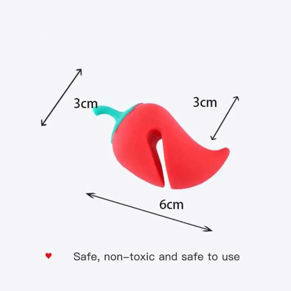New Silicone Carrot Design Spill-proof Pot Lid Rack Creative Overflow Stoppers Pot Cover Lifter Kitchen Accessories