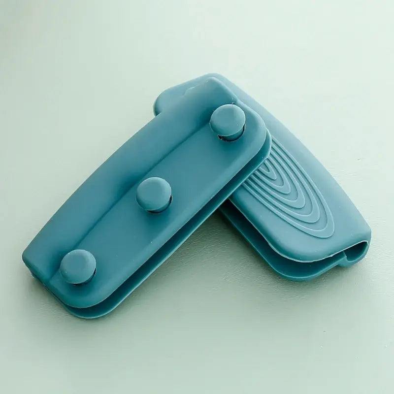 2Pcs Silicone Heat Resistant Pot Handle Anti Scalding Non-slip Oven Pans Bowl Cookware Handles Clamp Kitchen Gadgets