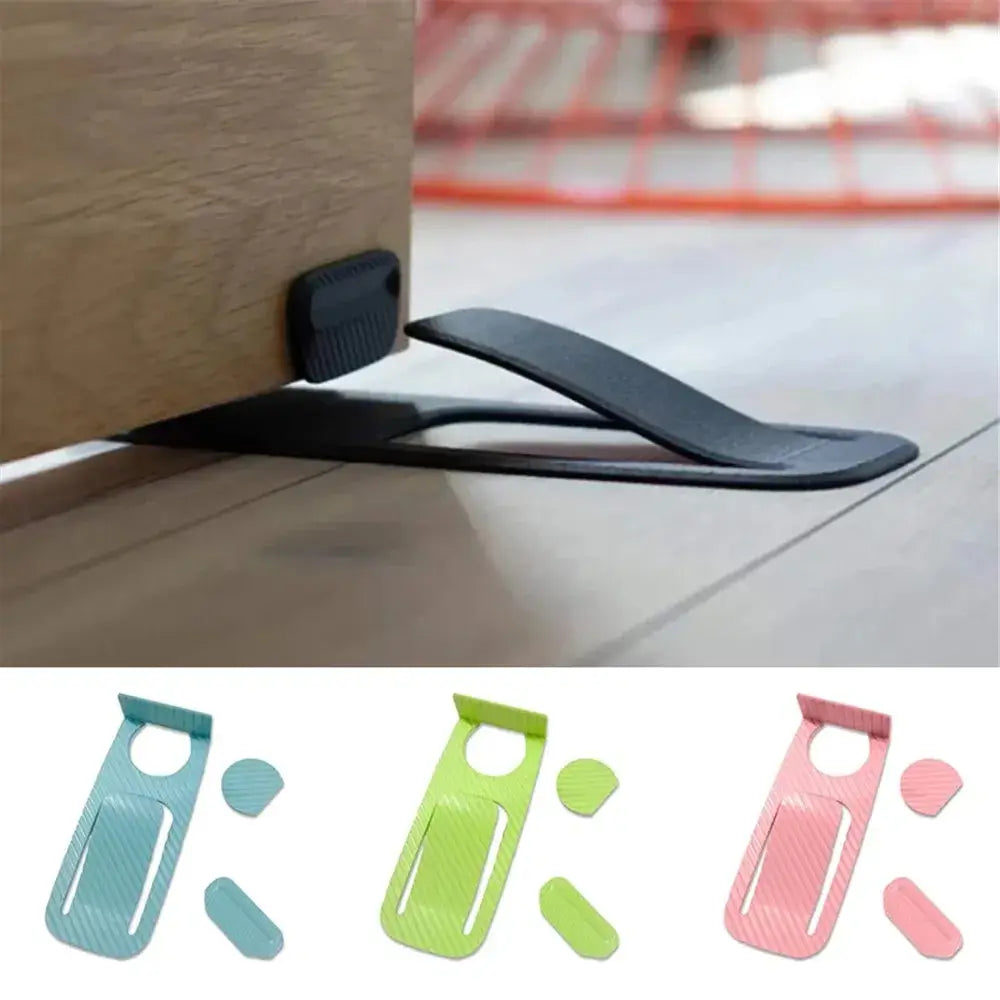 Multi-Function Door Stopper Safety Protector Creative Door Open Wedge Shaped Holder Safe Floor Door Stopper
