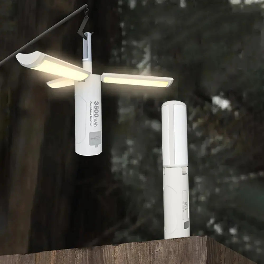 Foldable LED Flashlight with Warning Light - high match(3500mah)