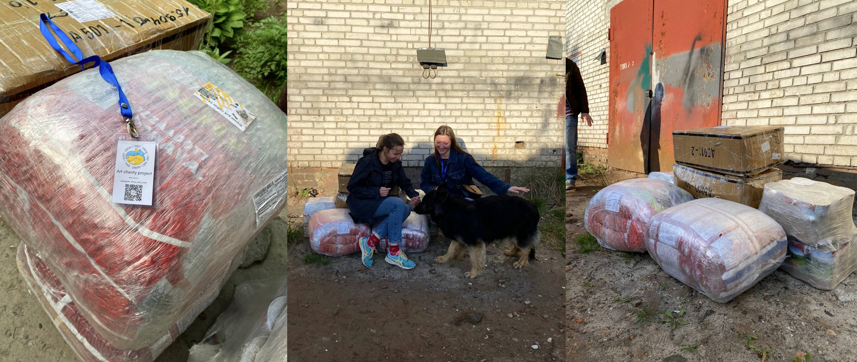 On May 11, 2022, the volunteer team of our creative charity project, “Draw & Care”, visited the Wow Paw Ukraine Shelter for cats and dogs that were evacuated from war zones in Lviv.