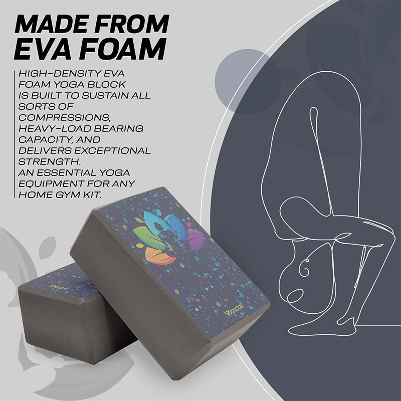 Hot Item] pido EVA yoga brick high density foam exercise yoga brick of yoga  accessories