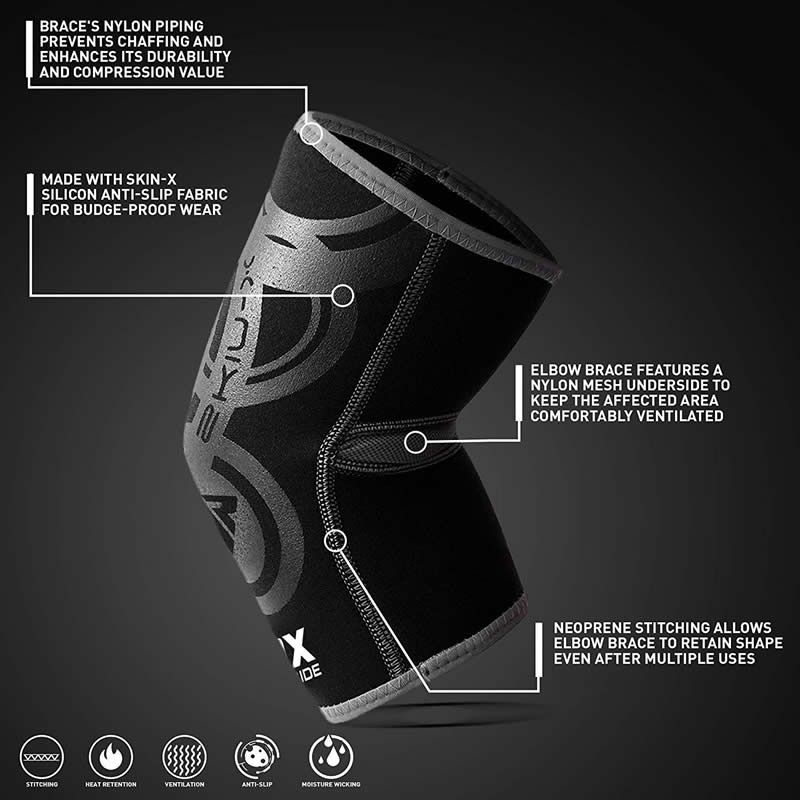 RDX Neoprene Calf Support Brace Guard 