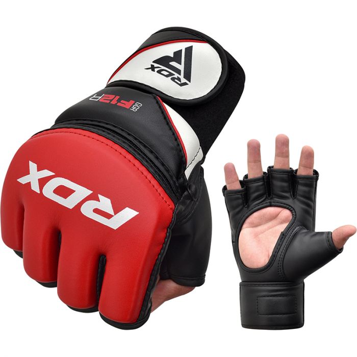 RDX F15 Noir Black MMA Gloves