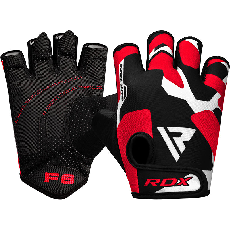 WODies Athletic Workout Gloves / Grips S / Red