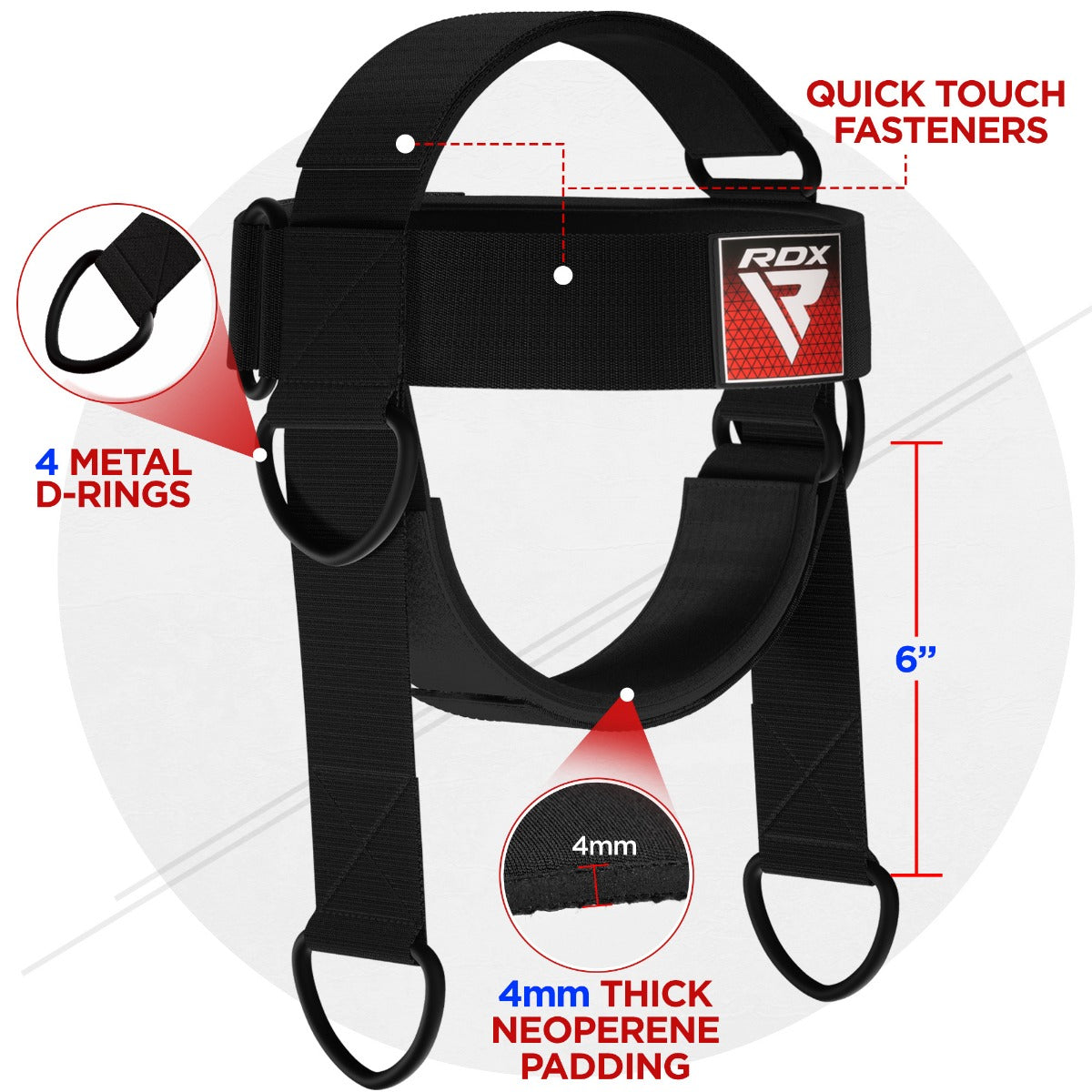 Neck Flex - Ballistic Kevlar® Series, Neck Harness Trainer Kit, Functional  Trainer & Weight Lifting Equipment, Heavy-Duty Head Harness with Chain,  Resistance Band & Door Anchor, Weight Lifting Belts -  Canada