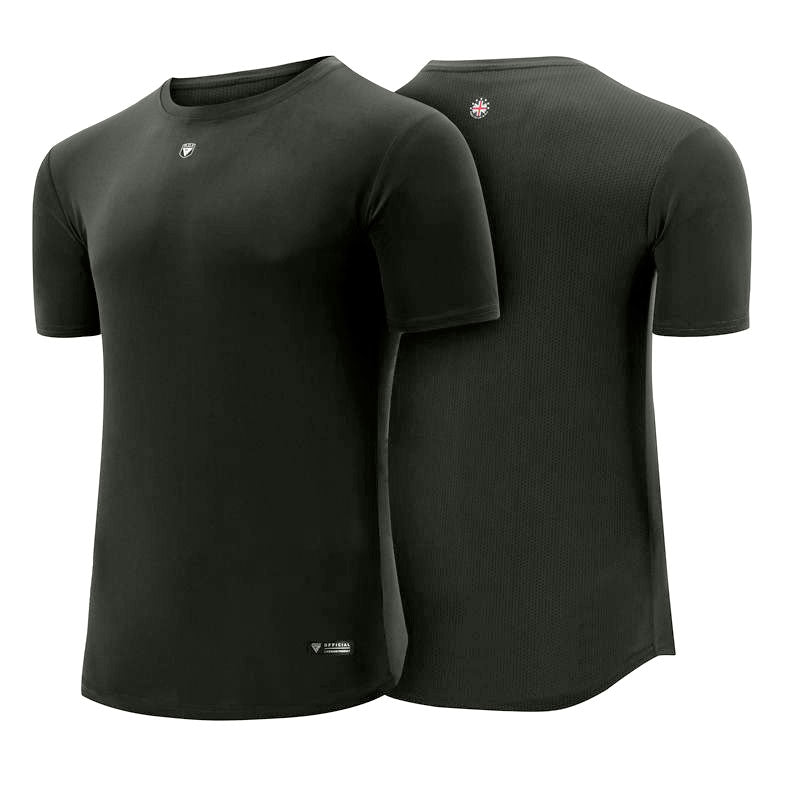 RDX T15 Short Sleeve Black Rash Guard