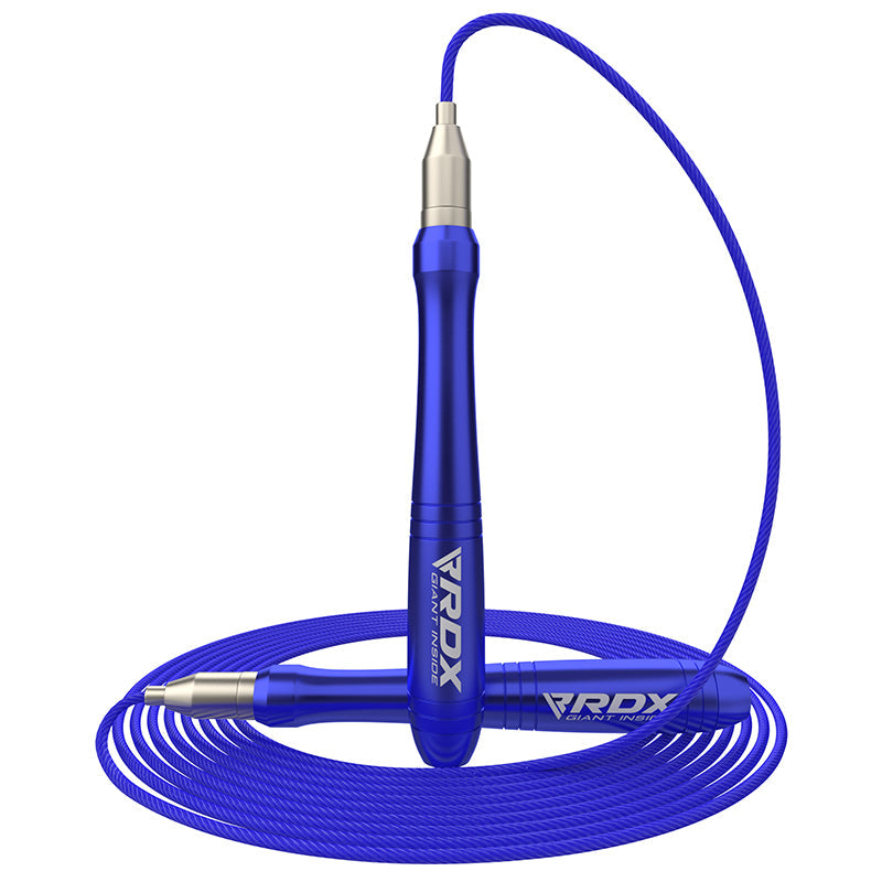 RDX Fp Kids 10.3ft Adjustable Skipping Rope with Counter Blue