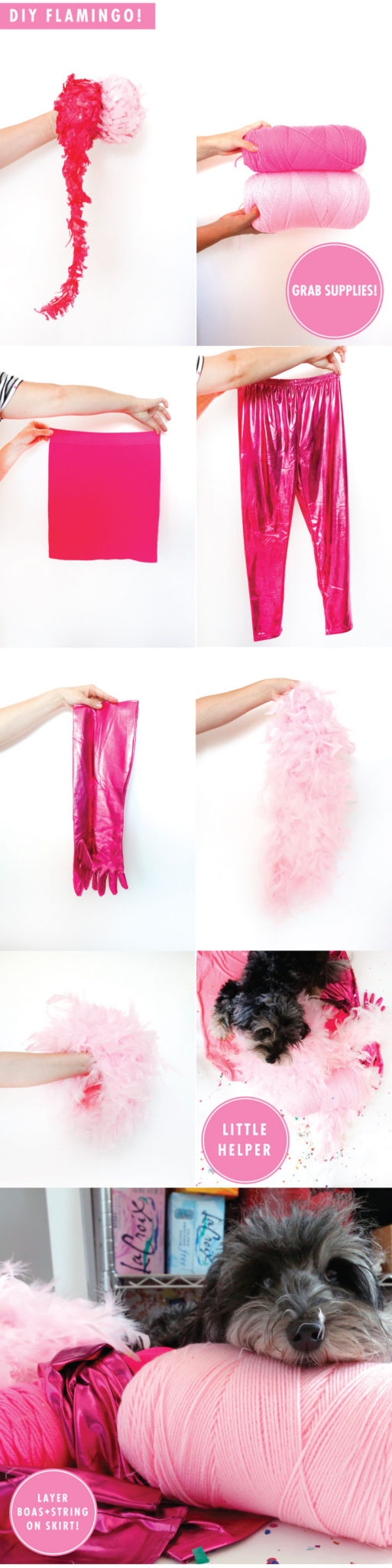 This Tutorial Will Make You Want to Be a Flamingo for Halloween - Brit + Co