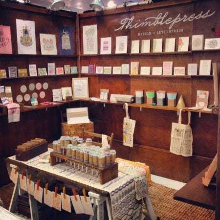 My booth at the 2013 National Stationery Show