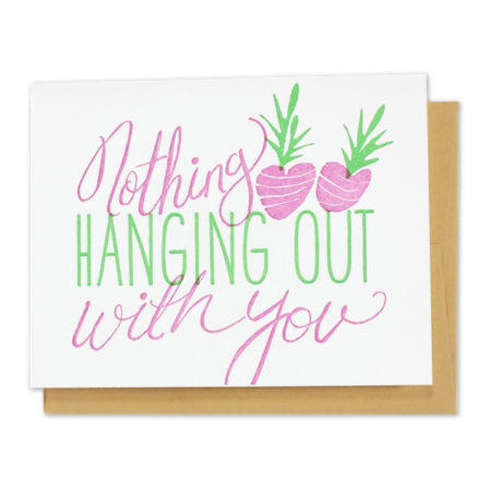 Nothing Beets Hanging Out With You Card