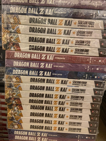 Dragon Ball Z Kai:The Complete Season 1-7 Episodes 1~ 167