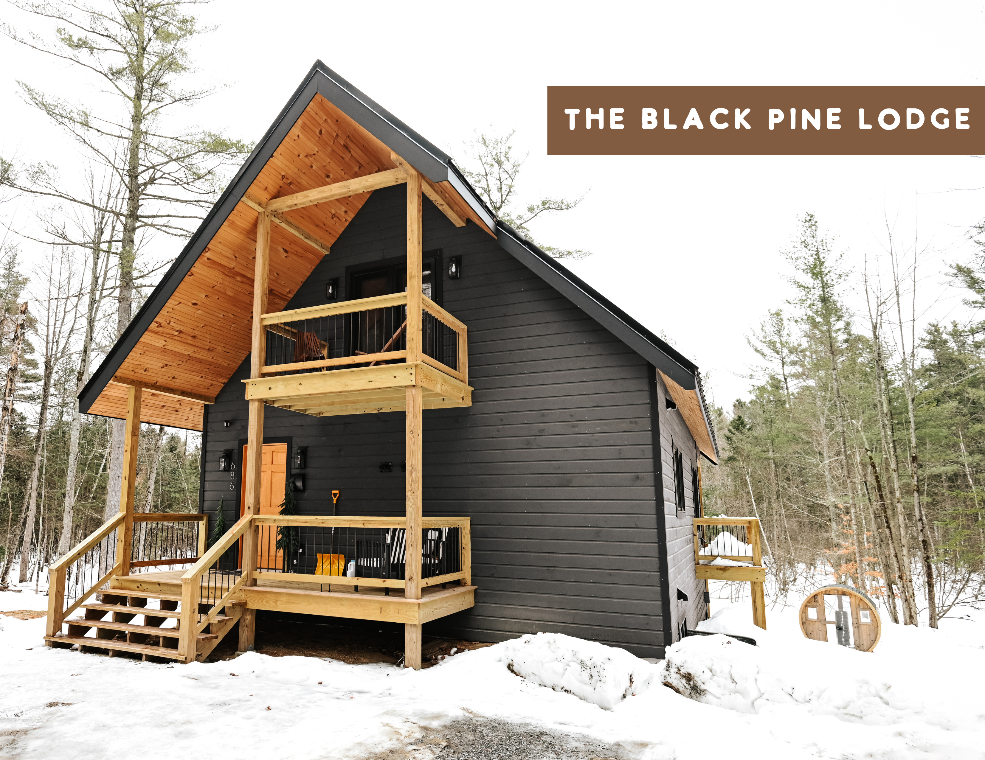 The Black Pine Lodge in Jay, NY | Adirondacks, Upstate New York | Experience Upstate Feature by Compas Life / Upstate of Mind