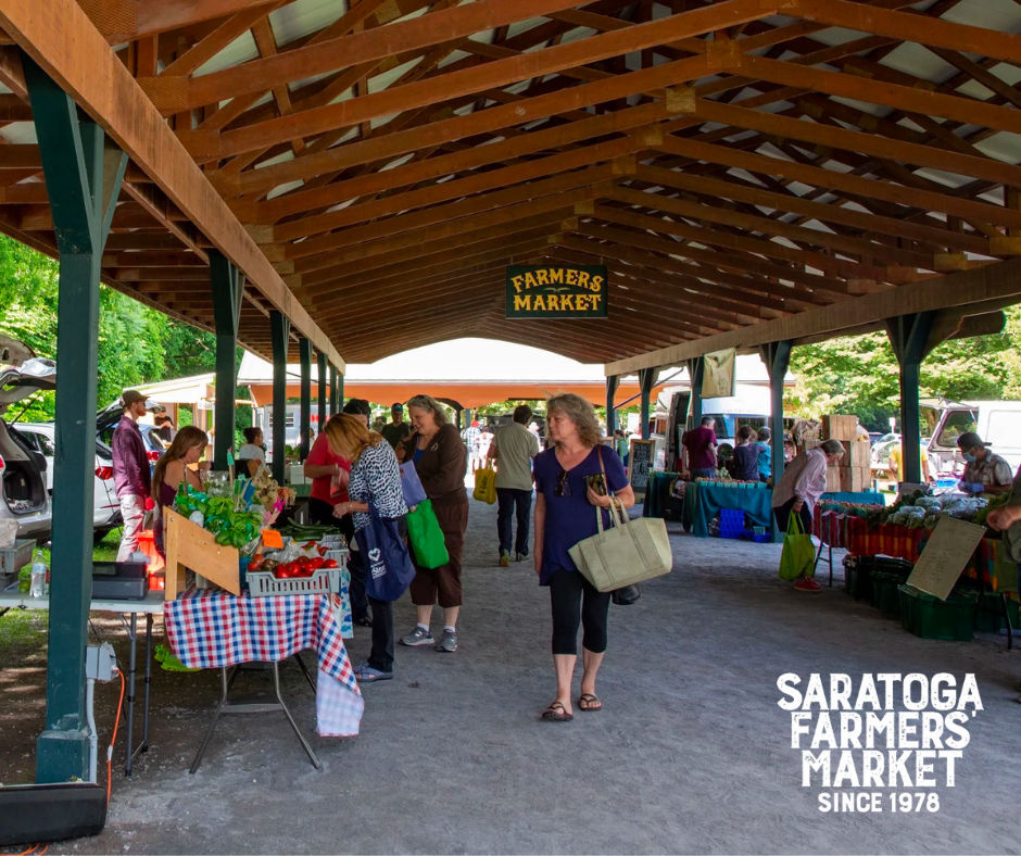 Saratoga Farmers Market | Five Farmers Markets To Visit Around The Capital Region by Upstate of Mind