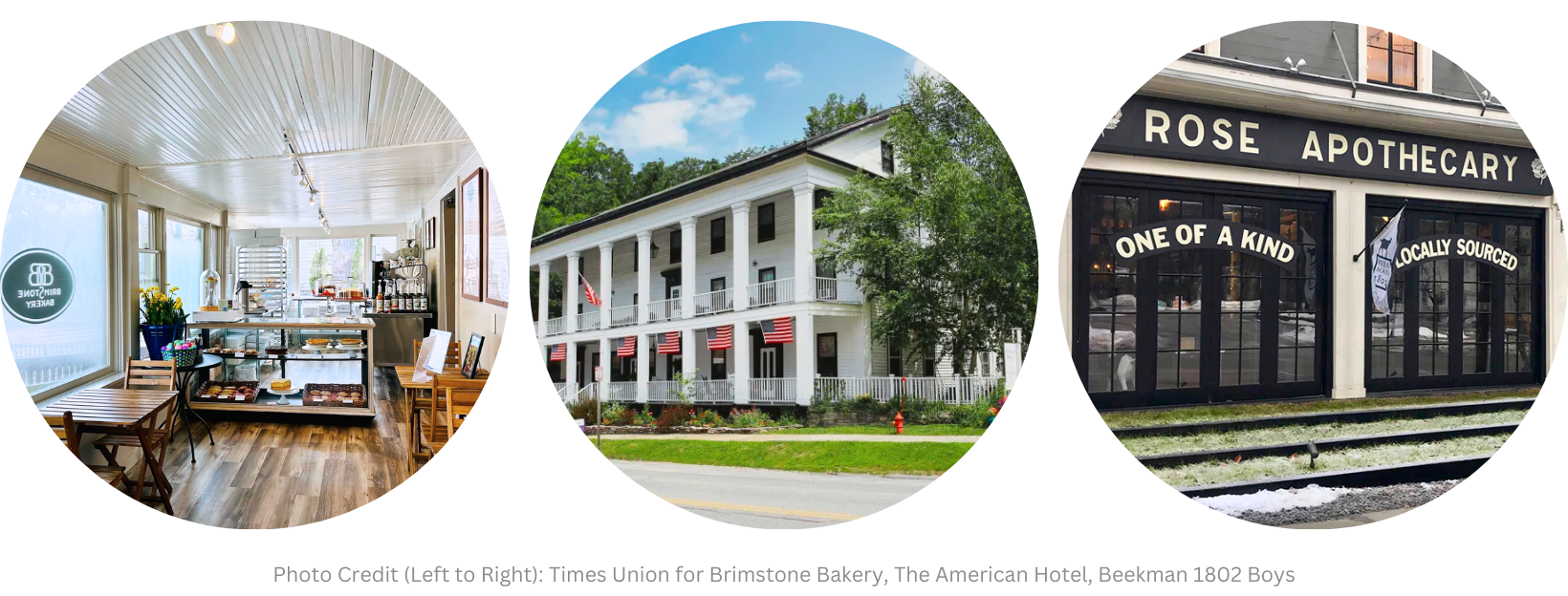 Highlights of Sharon Springs: Brimstone Bakery, The American Hotel, and Beekman 1802