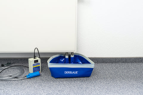 Heizkörper Doppelrohr entleeren mit DERBLAUE® Komplett-Set