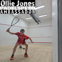 Ollie Jones - Padelspeed Squash Ambassador