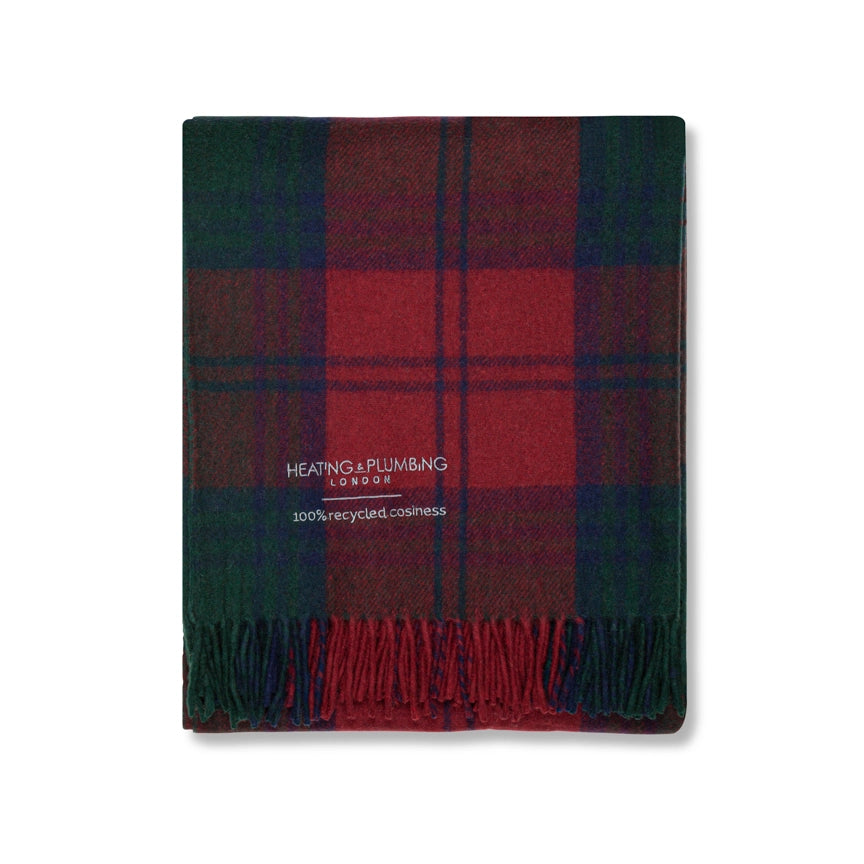 Recycled Wool Blanket - Lindsay Tartan