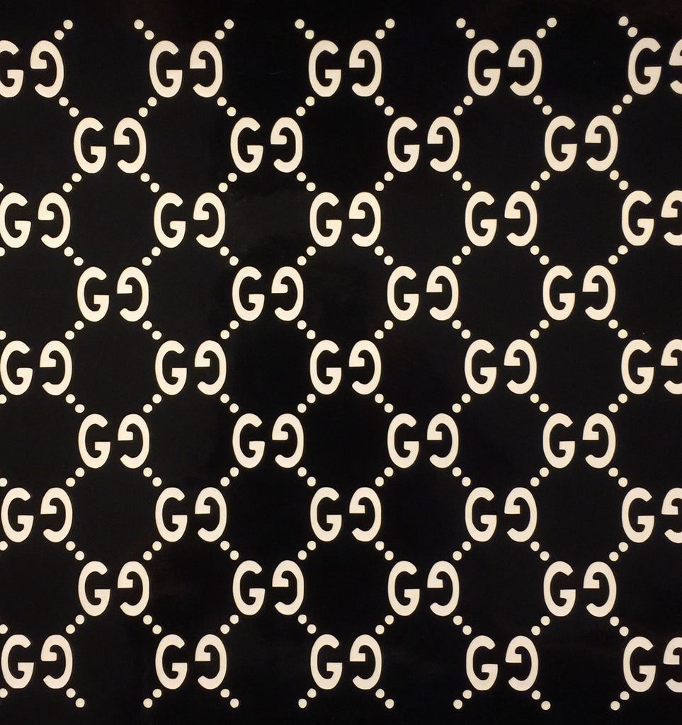 gucci print vinyl