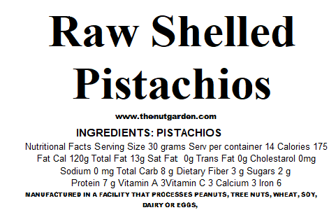 Pistachios, Split Shells, Raw – Hummingbird Wholesale