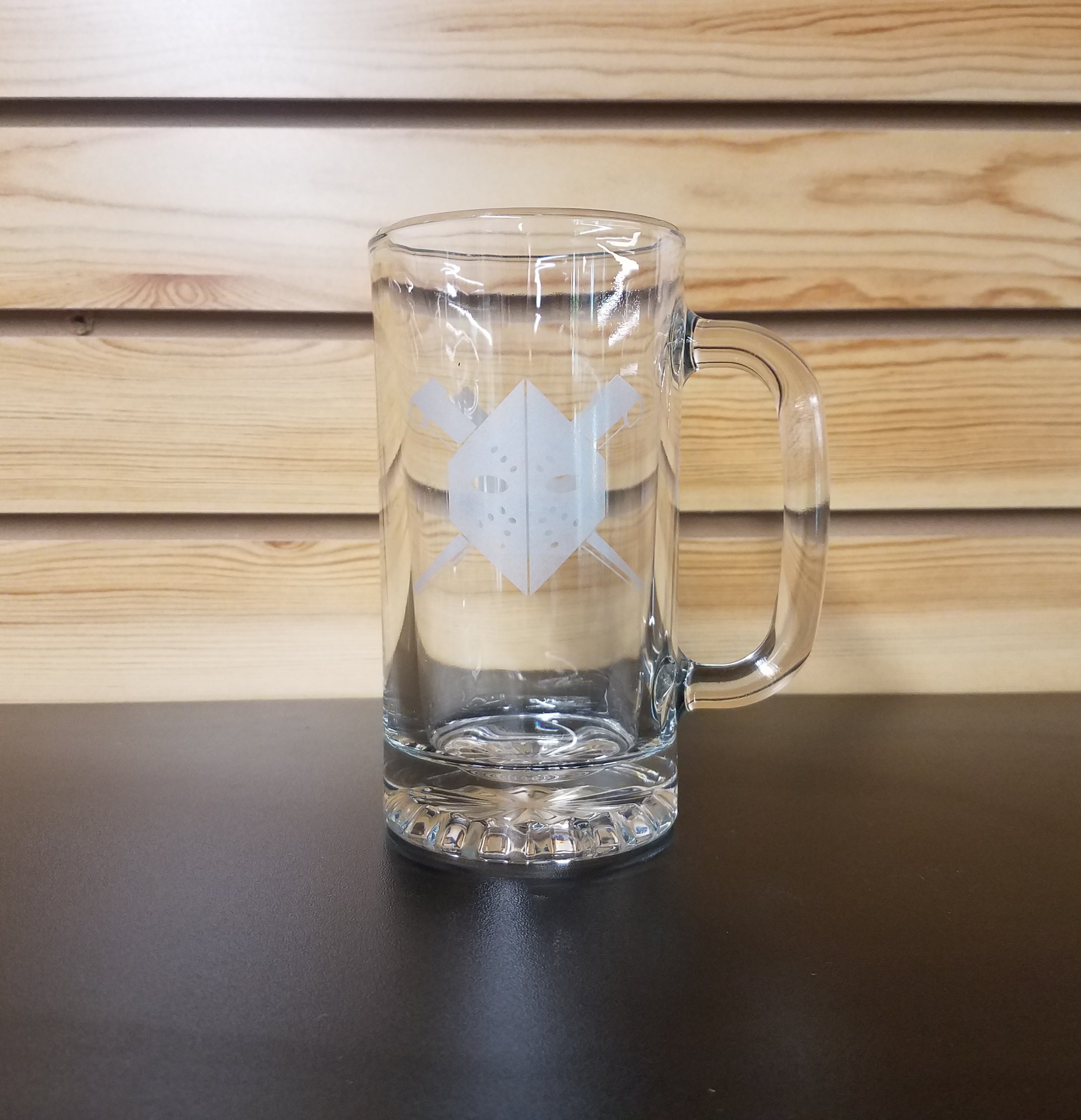  Wheeling Nailers 16oz Glass Beer Mug 