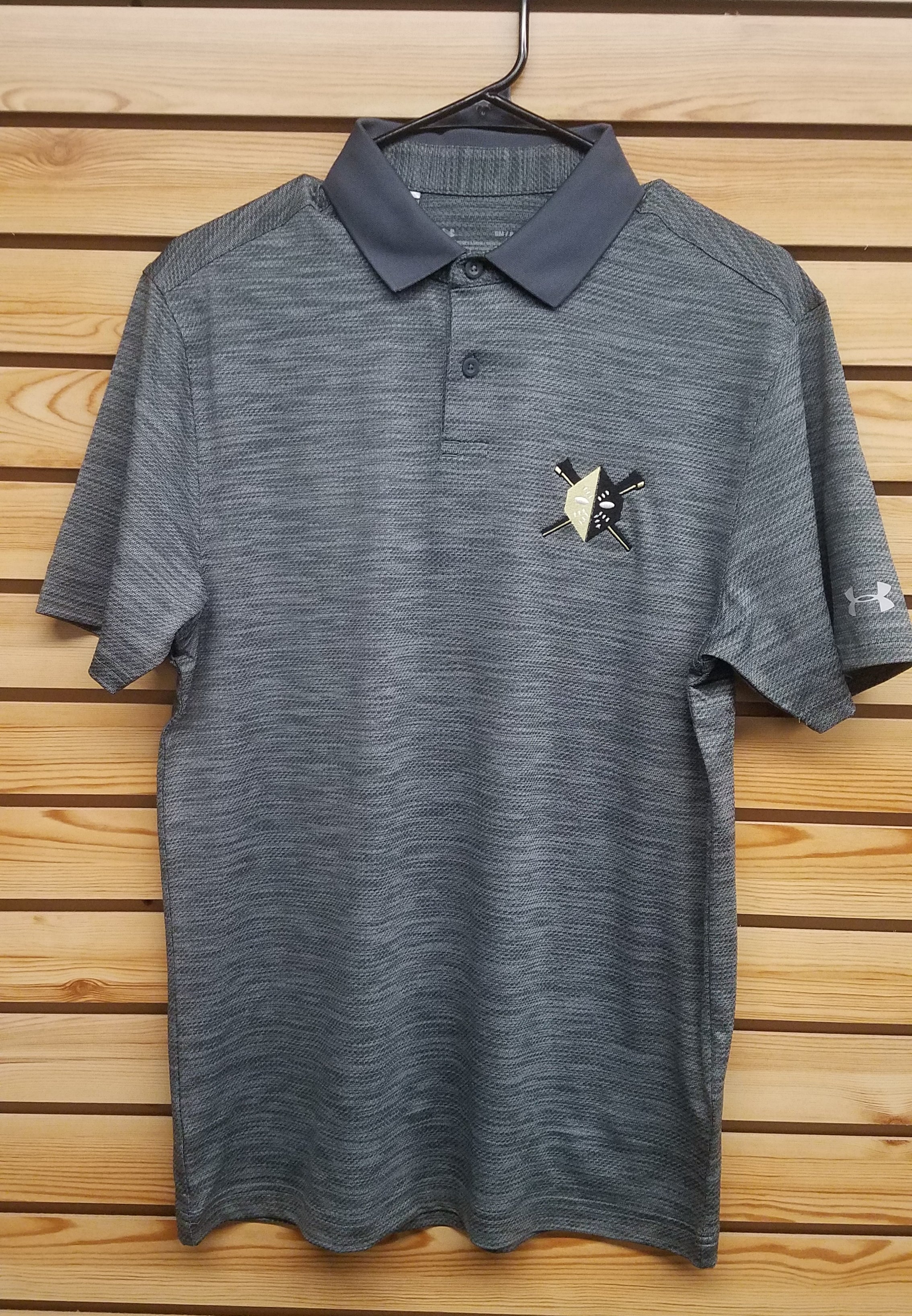  Wheeling Nailers Under Armour Grey Polo 