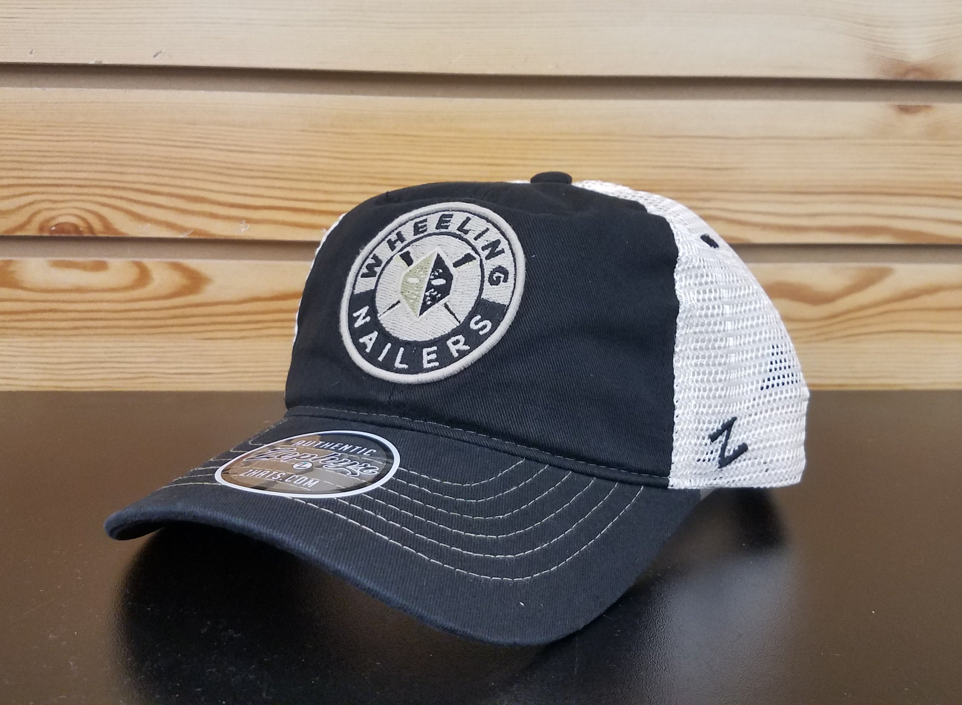  Wheeling Nailers Zyphyr Retro Mesh Trucker Hat 