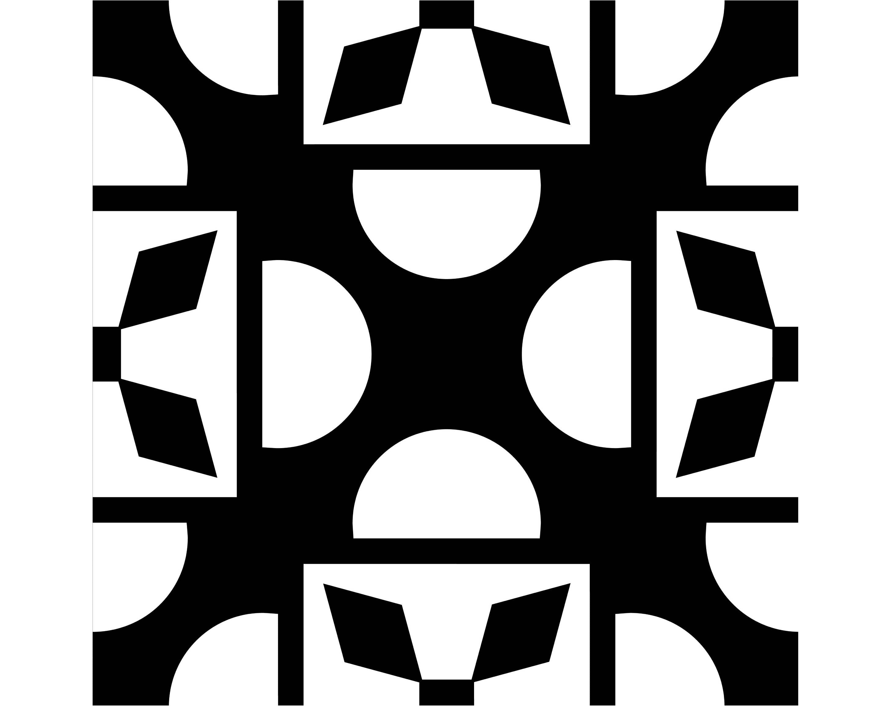 7" X 7" Black And White Coli Peel And Stick Tiles