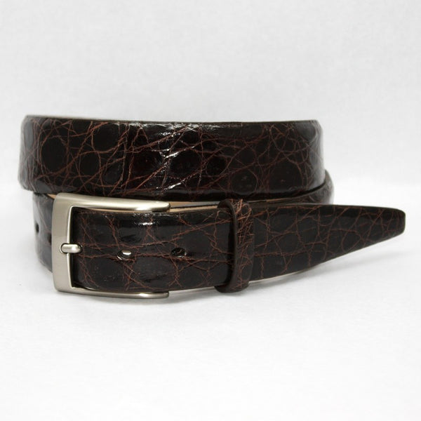 Torino Leather  South American Caiman Belt