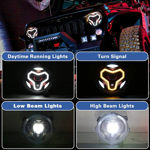 9 inch LED Headlights