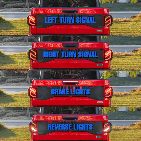 Tail Lights For Jeep JT