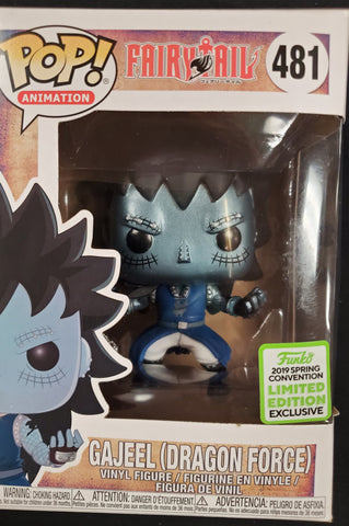 fairy tail funko pop gajeel