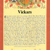 Vickars Surname Scroll
