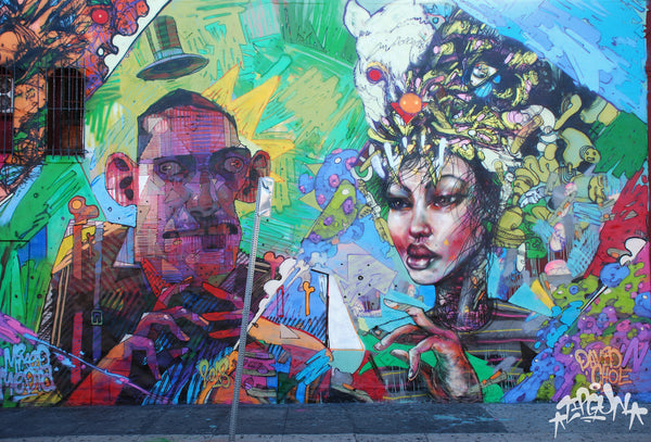 ARYZ x David Choe Mural San Francisco