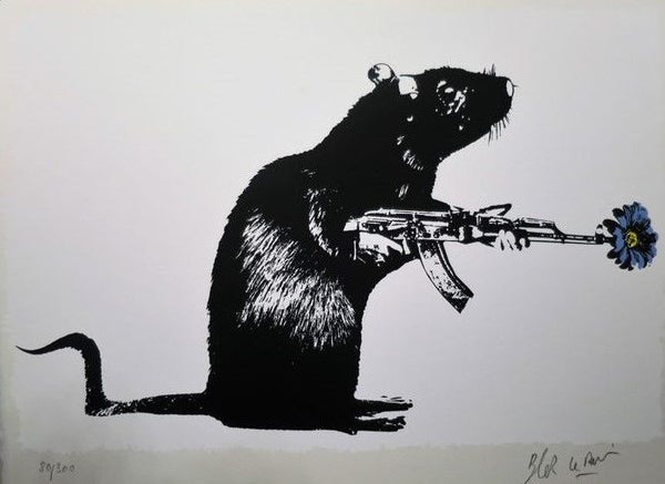 Blek Le Rat - Stencil Art - Spray Planet