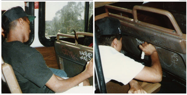 RTD Mobbing Graffiti in Los Angeles 1980s and 1990s