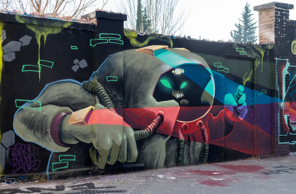 Harry Bones Barcelona Graffiti Mural