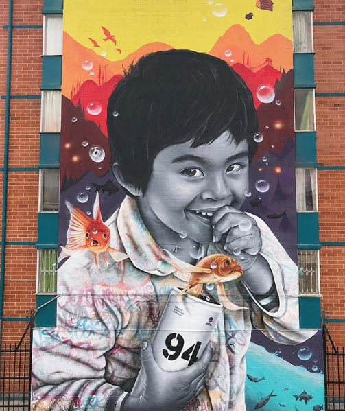 Montana Colors MTN 94 Graffiti Mural by JEKS ONE