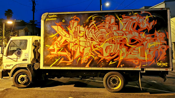 KANOS Graffiti Piece