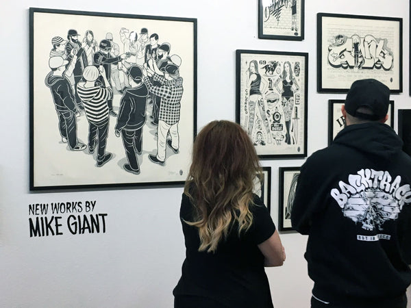 Mike Giant Gallery Opening 002
