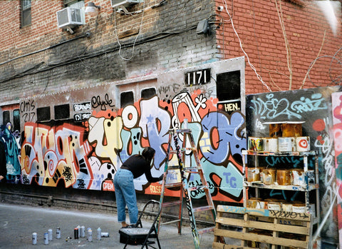 YUBIA Graffiti Piece - Tuff City Styles, Bronx, New York