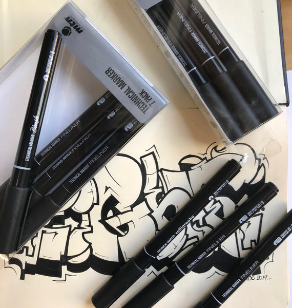 MTN Technical Marker Brush Pen