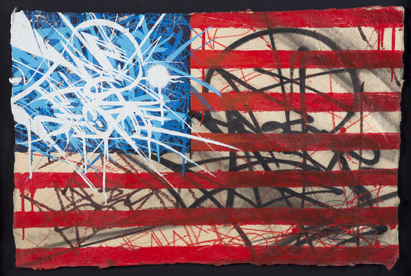 SABER MSK AWR  - American Flag art