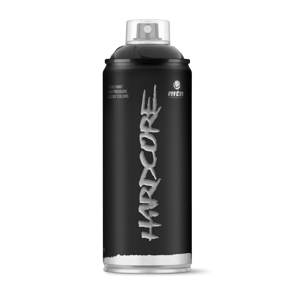 MTN Hardcore Spray Paint - Black | Spray Planet | sprayplanet